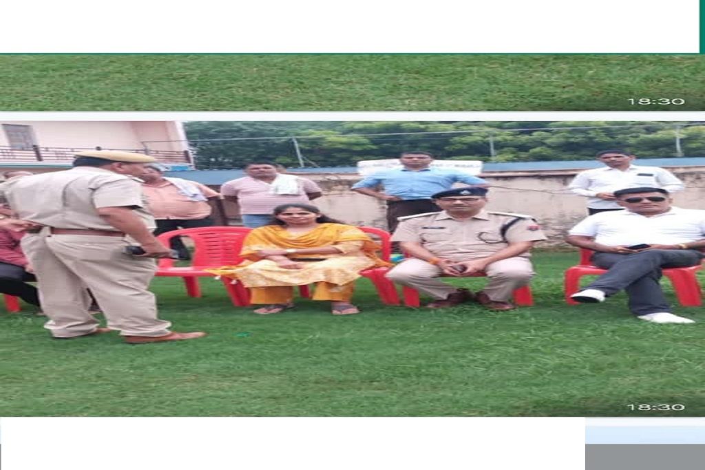 उप पुलिस अधीक्षक सैपऊ विजय सिंह का विदाई समारोह संपन्न