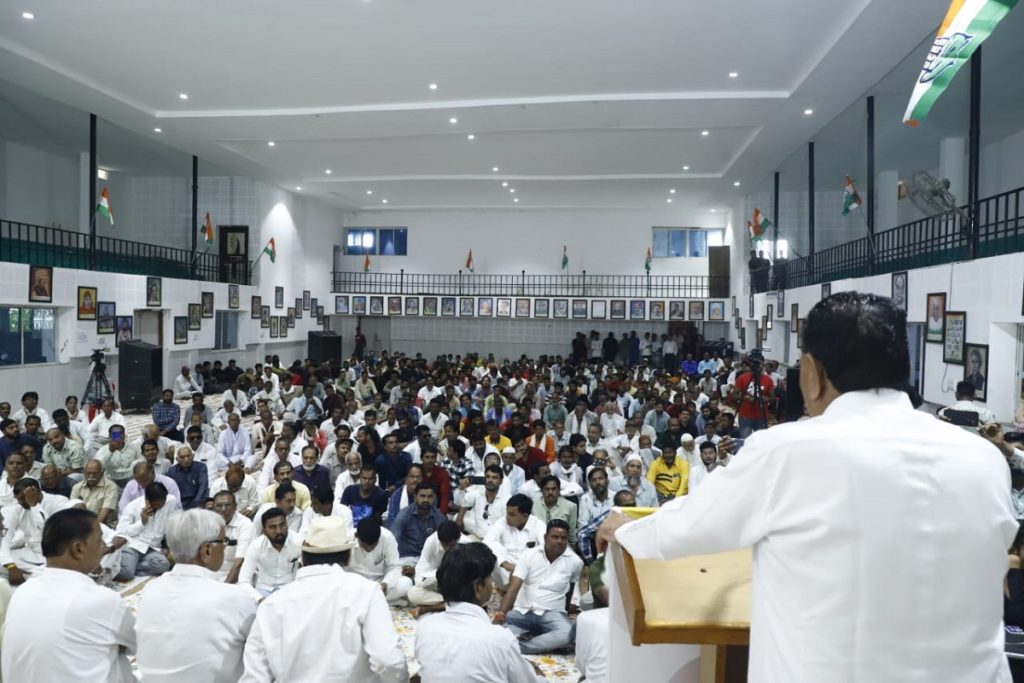 बीएलए, मंडलम, सेक्टर और कार्यकर्ताओं को विधानसभा चुनाव के लिए वरिष्ठों ने दिया मार्गदर्शन, गांधी हाल में हुई कांग्रेस की वृहद बैठक