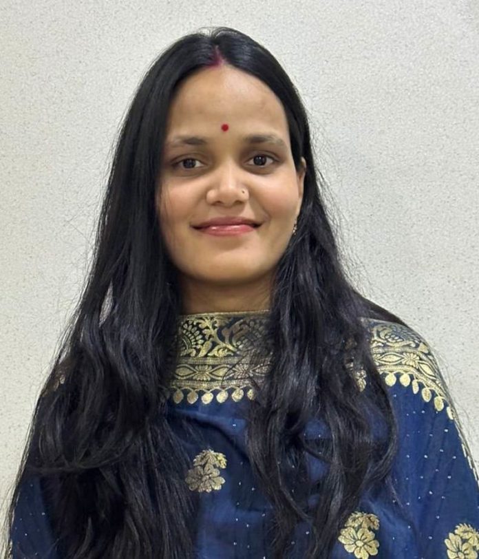 राजीव एकेडमी की छात्रा मनीषा गौतम ने एम.एड. में किया विश्वविद्यालय टॉप