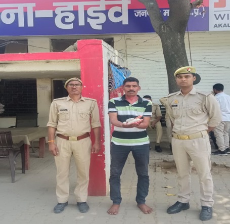 थाना हाईवे पुलिस द्वारा 160 ग्राम नशीला पाउडर अल्प्राजोलम के साथ 01 अभियुक्त को किया गिरफ्तार