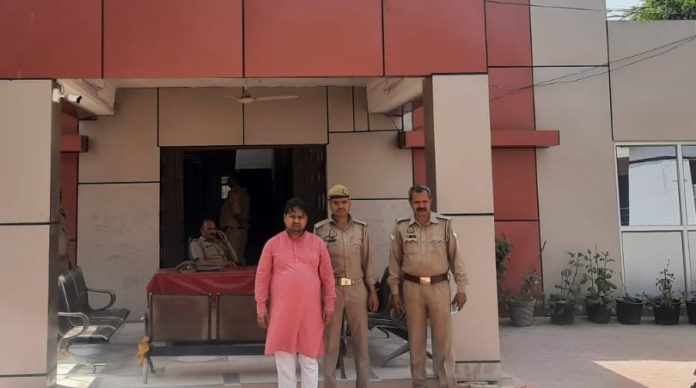 थाना राया पुलिस द्वारा एक वारंटी अभियुक्त को गिरफ्तार किया गया