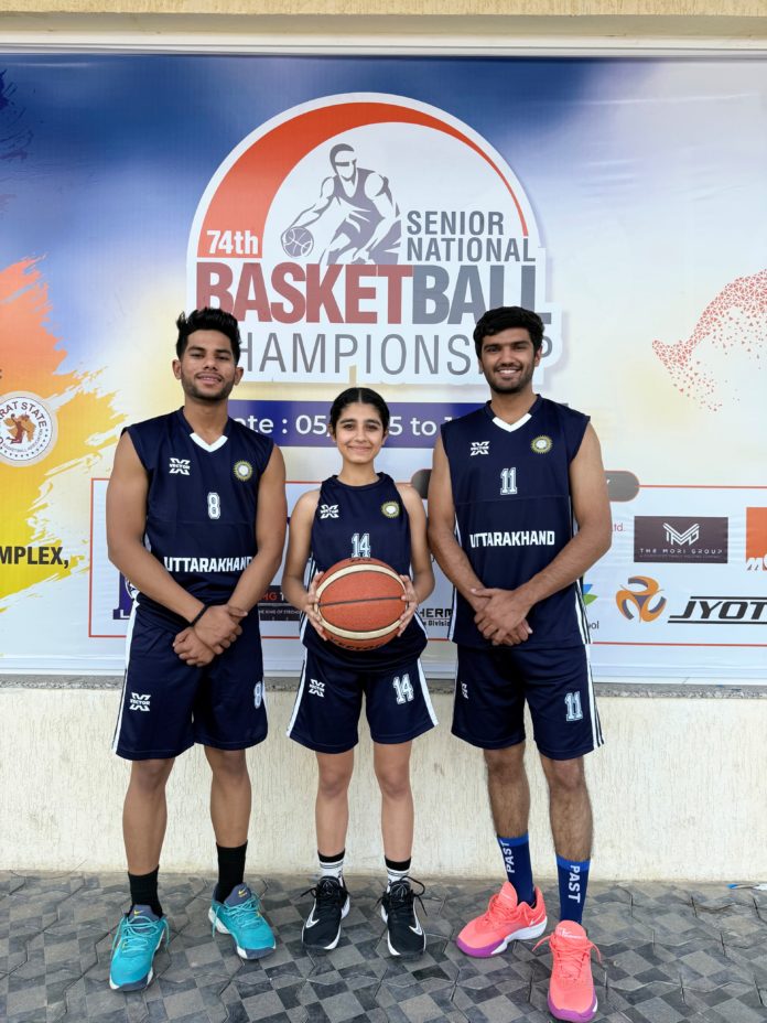 Haridwar basketball players will play in Gujarat