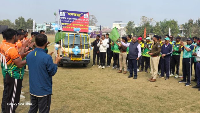 Traffic awareness chariot launched by traffic police