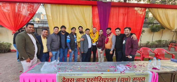 Annual elections of Tax Bar Association Youth Mathura concluded